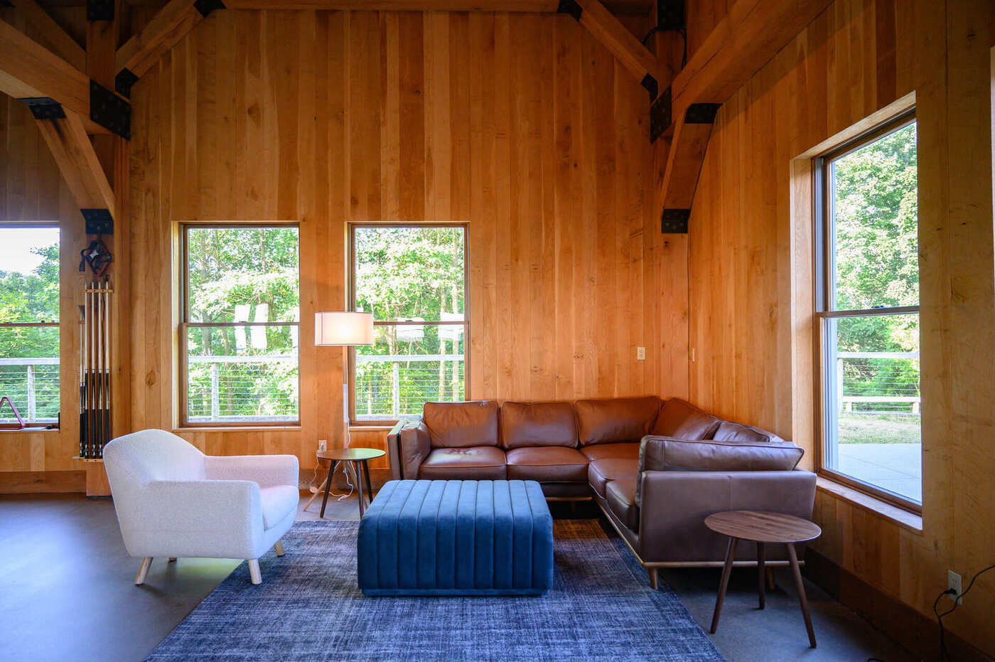 Lounge and seating area